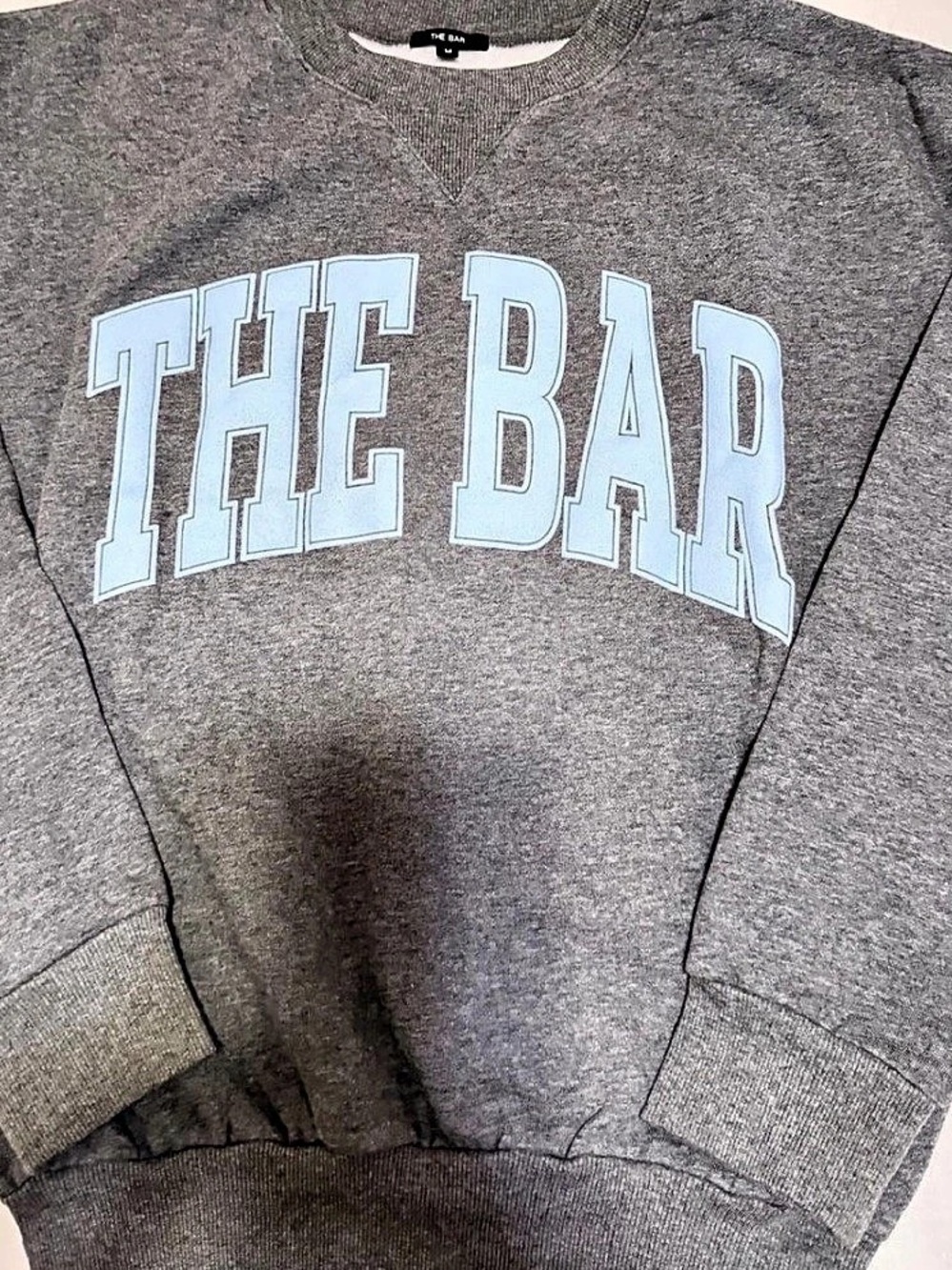 The Bar Graphic Gray Sweatshirt